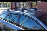 Багажник Thule SquareBar на стальных дугах для Audi A4 Avant