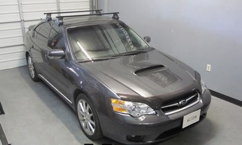 Багажник Thule SquareBar на стальных дугах для Subaru Legacy - ОбвесКарРу VIN: 769-754-1340. 