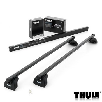 Багажник Thule SquareBar на стальных дугах для Ford Explorer - ОбвесКарРу VIN: 762-753-3151. 