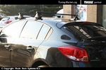 Багажник Thule SquareBar на стальных дугах для Chevrolet Cruze