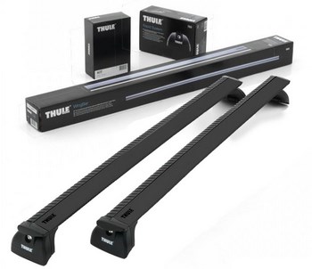 Багажник Thule WingBar Black на аэродинамических дугах для Chevrolet TrailBlazer - ОбвесКарРу VIN: 961200-753-3062. 