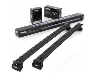 Багажник Thule WingBar Black на аэродинамических дугах для Suzuki Swift - ОбвесКарРу VIN: 960200-753-3095. 