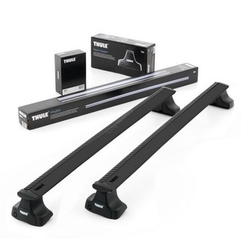 Багажник Thule WingBar Black на аэродинамических дугах для Mazda CX-5 - ОбвесКарРу VIN: 962200-754-1871. 