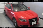 Багажник Thule WingBar Black на аэродинамических дугах для Audi A3 Sportback