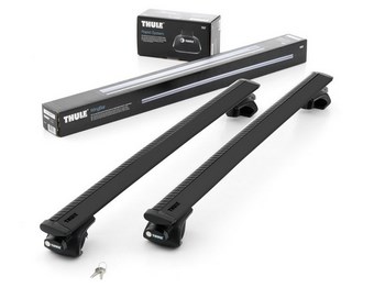 Багажник Thule WingBar Black на аэродинамических дугах для Volkswagen Passat - ОбвесКарРу VIN: 961200-757. 