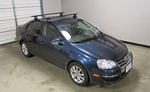 Багажник Thule WingBar Black на аэродинамических дугах для Volkswagen Jetta