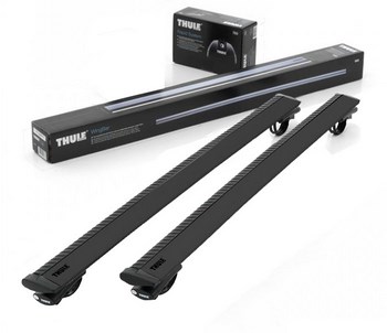 Багажник Thule WingBar Black на аэродинамических дугах для Citroen C3 - ОбвесКарРу VIN: 961200-775. 