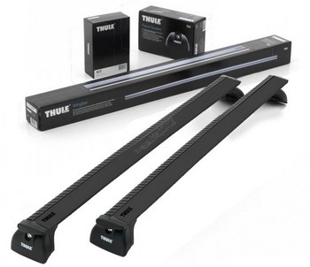 Багажник Thule WingBar Black на аэродинамических дугах для Ford Explorer - ОбвесКарРу VIN: 962200-753-3151. 