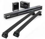 Багажник Thule WingBar Black на аэродинамических дугах для Audi Q7