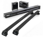 Багажник Thule WingBar Black на аэродинамических дугах для Opel Astra