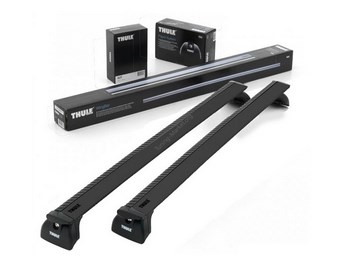 Багажник Thule WingBar Black на аэродинамических дугах для Opel Corsa - ОбвесКарРу VIN: 960200-751-3081. 