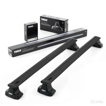 Багажник Thule WingBar Black на аэродинамических дугах для Acura RDX - ОбвесКарРу VIN: 962200-754-1724. 