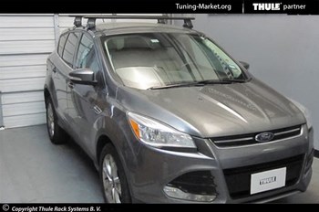 Багажник Thule WingBar Black на аэродинамических дугах для Ford Kuga - ОбвесКарРу VIN: 962200-754-1759. 
