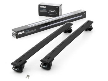 Багажник Thule WingBar Black на аэродинамических дугах для Opel Astra - ОбвесКарРу VIN: 961200-753-4025. 