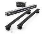 Багажник Thule WingBar Black на аэродинамических дугах для Audi A6 Allroad