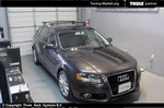 Багажник Thule WingBar Black на аэродинамических дугах для Audi A3 Sportback