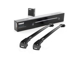 Багажник Thule WingBar Edge Black на интегрированных дугах для Kia Carens - ОбвесКарРу VIN: 9591200-4004. 