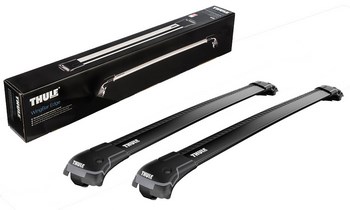 Багажник Thule WingBar Edge Black на интегрированных дугах для Toyota Land Cruiser 200 - ОбвесКарРу VIN: 958320. 