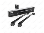 Багажник Thule WingBar Edge Black на интегрированных дугах для Opel Zafira Tourer