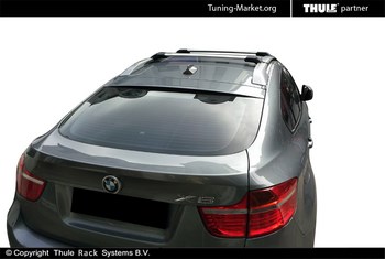 Багажник Thule WingBar Edge на интегрированных дугах для BMW X6 - ОбвесКарРу VIN: 9582. 