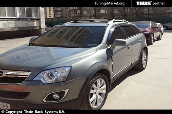 Багажник Thule WingBar Edge на интегрированных дугах для Opel Antara - ОбвесКарРу VIN: 9582. 