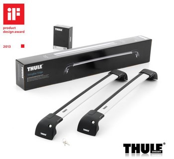 Багажник Thule WingBar Edge на интегрированных дугах для Audi A6 Avant - ОбвесКарРу VIN: 9593-4001. 
