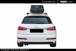 Багажник Thule WingBar Edge на интегрированных дугах для Audi Q3