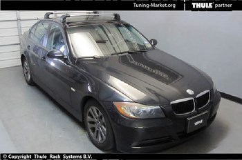 Багажник Thule WingBar Edge на интегрированных дугах для BMW 3-series - ОбвесКарРу VIN: 9592-3028. 