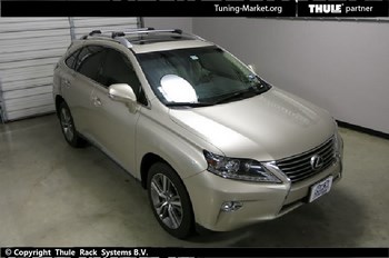 Багажник Thule WingBar Edge на интегрированных дугах для Lexus RX - ОбвесКарРу VIN: 9582. 
