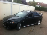 Багажник Thule WingBar на аэродинамических дугах для Mitsubishi Lancer