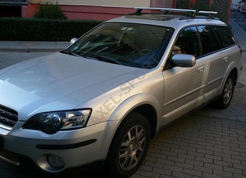 Багажник Thule WingBar на аэродинамических дугах для Subaru Outback - ОбвесКарРу VIN: 960-753-4008. 
