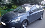 Багажник Thule WingBar на аэродинамических дугах для Kia Ceed
