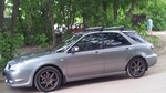 Багажник Thule WingBar на аэродинамических дугах для Subaru Impreza