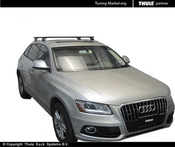 Багажник Thule WingBar на аэродинамических дугах для Audi Q5 - ОбвесКарРу VIN: 969-753-4002. 