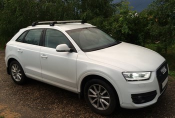 Багажник Thule WingBar на аэродинамических дугах для Audi Q3 - ОбвесКарРу VIN: 961-753-4027. 