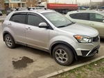 Багажник Thule WingBar на аэродинамических дугах для SsangYong Actyon