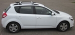 Багажные поперечины для рейлингов Kia Cee"d (2006-2012)