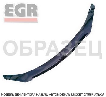 Дефлектор капота EGR серебро для Toyota Land Cruiser 100 - ОбвесКарРу VIN: 039151S. 