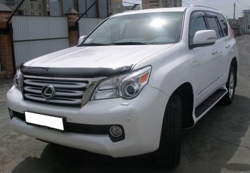 Дефлектор капота EGR темный для Lexus GX460 - ОбвесКарРу VIN: 039341. 