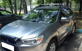 Дефлектор капота EGR темный для Mitsubishi ASX - ОбвесКарРу VIN: 026221. 