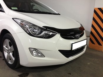 Дефлектор капота EGR темный для Hyundai Elantra - ОбвесКарРу VIN: SG-3537DS. 