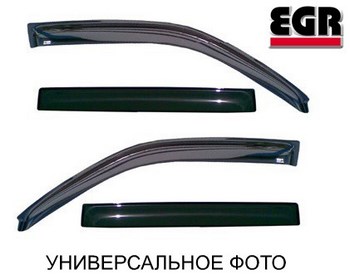 Дефлекторы боковых окон EGR для Volkswagen Touareg - ОбвесКарРу VIN: 92496024B. 