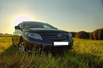 Дефлекторы боковых окон EGR для Toyota Corolla - ОбвесКарРу VIN: 92492060B. 