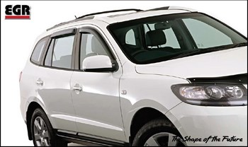 Дефлекторы боковых окон EGR для Hyundai Santa Fe - ОбвесКарРу VIN: 92435012B. 