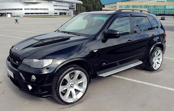 Дефлекторы боковых окон EGR для BMW X5 - ОбвесКарРу VIN: 92410005B. 