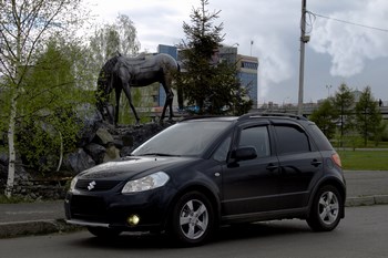 Дефлекторы боковых окон EGR для Suzuki SX4 - ОбвесКарРу VIN: 92490019B. 