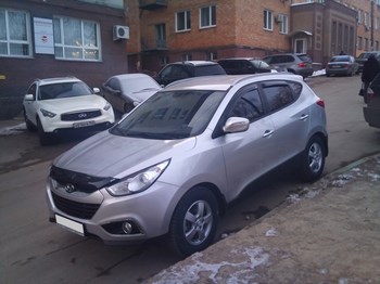 Дефлекторы боковых окон EGR для Hyundai ix35 - ОбвесКарРу VIN: 92435022B. 