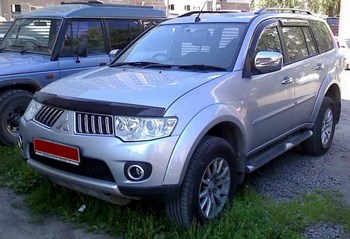 Дефлекторы боковых окон EGR для Mitsubishi Pajero Sport - ОбвесКарРу VIN: 92460032B. 