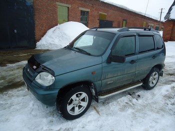 Дефлекторы боковых окон EGR для Chevrolet Niva - ОбвесКарРу VIN: BRNIVASW. 