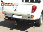 Фиксированный фаркоп Aragon для Mitsubishi L200